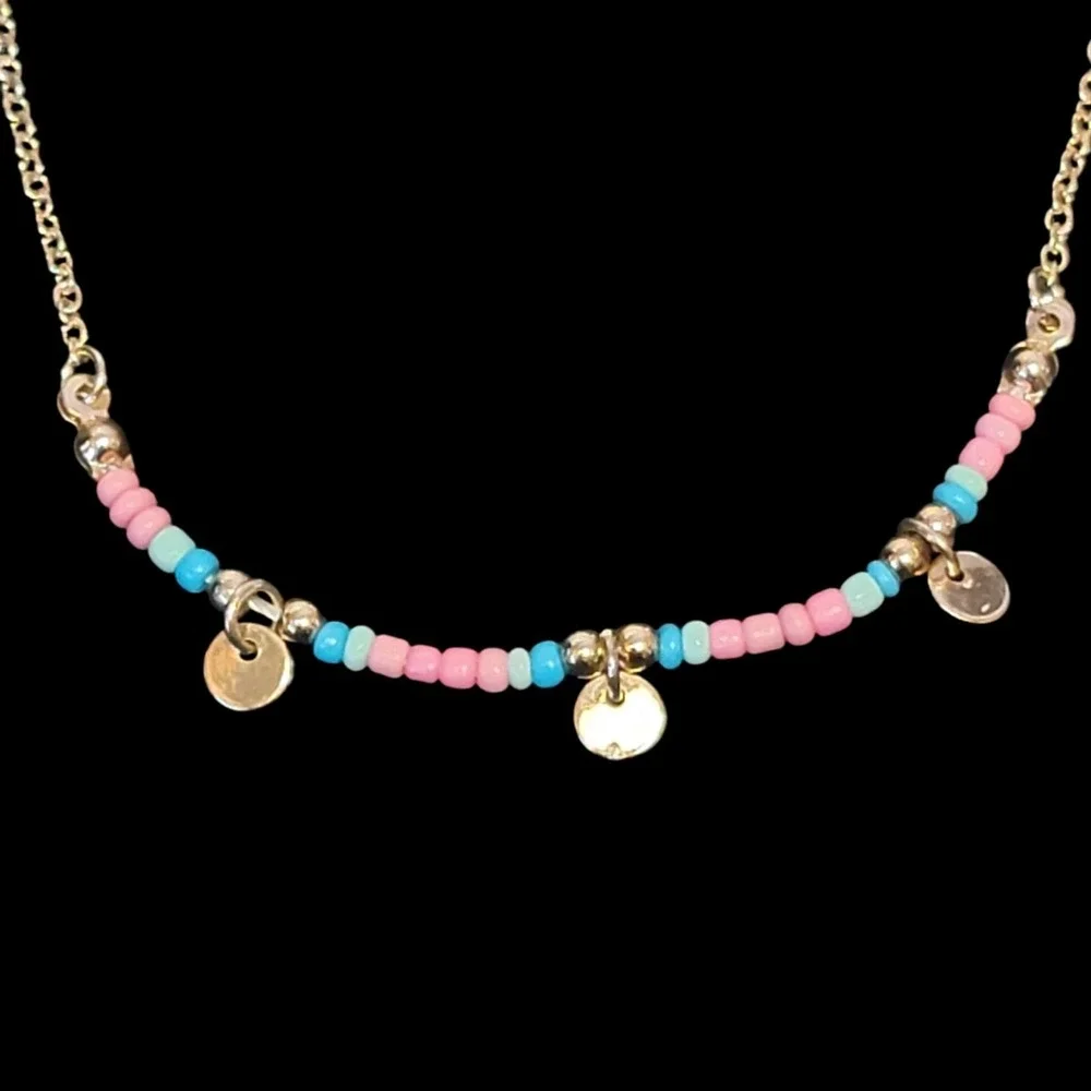 Girls Boho Beaded Necklace 14